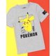 thumbnail image 3 of Camiseta Pokemon Pikachu gris para niños de 13 a 14 años, 3 of 7