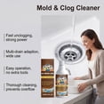 thumbnail image 7 of HAJAGP Drains Cleaner Clog Remover 120ml for Kitchen Bathroom Pipes Hair and Grease Removal Deodorizes Home, 7 of 7