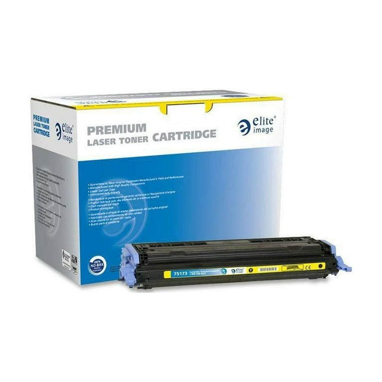 Elite Image Remanufactured Laser Toner Cartridge - Alternative for HP 124A (Q6002A) - Yellow - 1 Each - 2000 Pages Elite Image Remanufactured Laser Toner Cartridge - Alternative for HP 124A (Q6002A) - Yellow - 1 Each - 2000 Pages