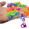 thumbnail image 6 of Mini Stretchy Rubber Finger Cuffs for Kids (Neon Color) Bulk Pack of 144 units! Party Favor Police Theme, 6 of 6