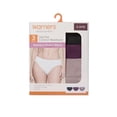 thumbnail image 2 of Warners® Blissful Benefits Women's Dig-Free Comfort Seamless Stretch Mid Waist 3-Pack Bikini S-3XL, 2 of 2