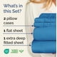 thumbnail image 2 of Sábanas CGK Unlimited Extra Deep Pocket King Denim Blue, 2 of 9