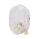 thumbnail image 1 of Bolsa de exhibición para muñecas, mini bolsa para muñecas y pelotas suaves, bolsa pequeña para muñecas a prueba de polvo, mini Blanco, 1 of 9