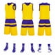 thumbnail image 1 of Basketball uniform set men's and women's Jersey printing vest children's training sports competition team uniform College student Jersey wholesale, 1 of 5