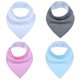 thumbnail image 1 of 1Pc Baby Bandana Bibs Organic Cotton Baby Feeding Bibs for Drooling and Teething Soft and Absorbent Bibs Baby Shower GiftTransparentRussian Federation He Qiyong unisex, 1 of 1