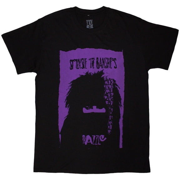 Siouxsie & The Banshees Unisex T-Shirt Dazzle (Black)