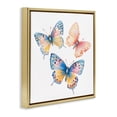 thumbnail image 2 of Stupell Industries Bohemian Whimsical Butterfly Trio Gold Floating Frame Canvas Art, 25 x 25, by Creative Studio, 2 of 8