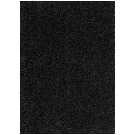Moss Green Area Rug - Mainstays Manchester Solid Cut Pile Shag Area Rug or Runner Collection
