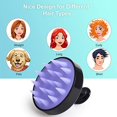 thumbnail image 6 of Hair Scalp Massager, Heeta Shampoo Brush with Soft Silicone Head Massager (Black), 6 of 6