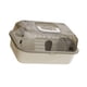 thumbnail image 4 of Jaula portátil para hámster, estuche de transporte para hámster, jaula de viaje, casa transparente para hámster. Beige, 4 of 9