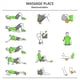 thumbnail image 3 of 5X Juego de Bolas de Masaje-Rodillo de Masaje Muscular-Bolas de Tejido Profundo-Bola de Masaje y Suave con Mini Bola, 3 of 5