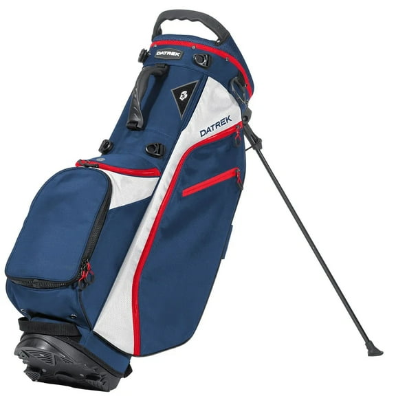 Datrek Superlite II Navy Red Charcoal Stand Golf Bag