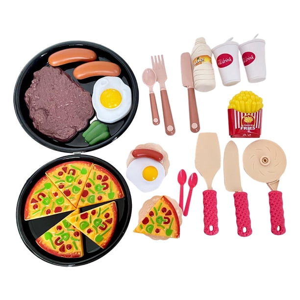 Juego de cocina para niños pequeños, juego de cocina, modelo de simulación, juguete de cocina, juguetes de cocina preescolar, accesorios para niños, , 29 piezas