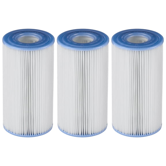 Intex Swimming Pool Easy Set Type A Replacement Filter Pump Cartridge (3 Pack)