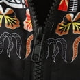 thumbnail image 5 of EnJoCho Toddler Boys Jacket Toddler Kids Girl Boy Autumn Dashiki African Windproof Coat Warm Outwear Jacket Trendy Outfits for Kids 12-18 Months, 5 of 9