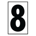 thumbnail image 2 of Sea Gull 90618-68 Address Light White Plastic Address Tile in 8, 2 of 2
