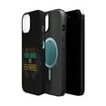 thumbnail image 2 of DistinctInk MagSafe Tough Case for Apple iPhone 13 (6.1" Screen) - Don't Fly Till Wings Are Feathered - Wireless Charging Compatible, 2 of 6