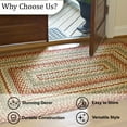 thumbnail image 5 of Park Designs Mill Village Braided Rectangle Rug 48" x 72", 5 of 5
