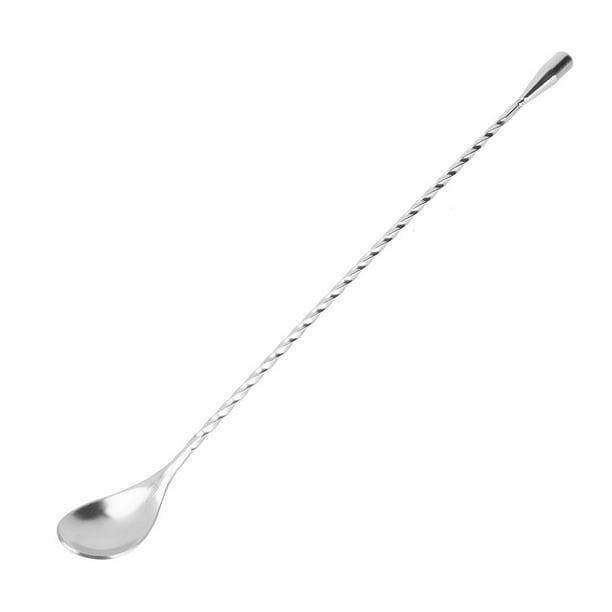 Ashata Stainless Steel Bar Wine Cocktail Mixing Twist Spoon Long Handle