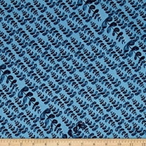 Free Spirit Fabrics Tina Givens Rose Water Garden Pond Blue Fabric By The Yard