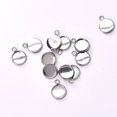 thumbnail image 2 of Bandejas colgantes de Jewelry Finding LANBEIDE, 10 mm, plateadas, 16 mm, doradas, 2 of 6