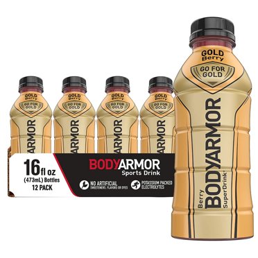 BODYARMOR Sports Drink, Blackout Berry, 16 Fl. Oz., 12 count ...