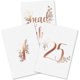 thumbnail image 1 of UrbanMingle Rose Gold Table Numbers for Wedding by - 1 to 25 Elegant Table Number Cards fo, 1 of 5
