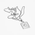 thumbnail image 4 of Cadena Colgante CRUZE Carta Plata Hipoalergénico Resistente al agua, 4 of 4