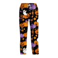 thumbnail image 2 of Satingcolo Men's Halloween Pajama Pants,Funny Drawstring Casual Sleep Pants ,Halloween Pajama Bottoms for Men, 2 of 6