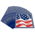 thumbnail image 1 of 40pcs Independence Day Disposable Napkins American Flag Printed Tissue Napkins Paper Towel for Party Festival, 1 of 5
