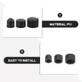 thumbnail image 3 of KONTONTY Black PU Skateboard Bushings for Smooth Riding and Truck Replacement, 3 of 8