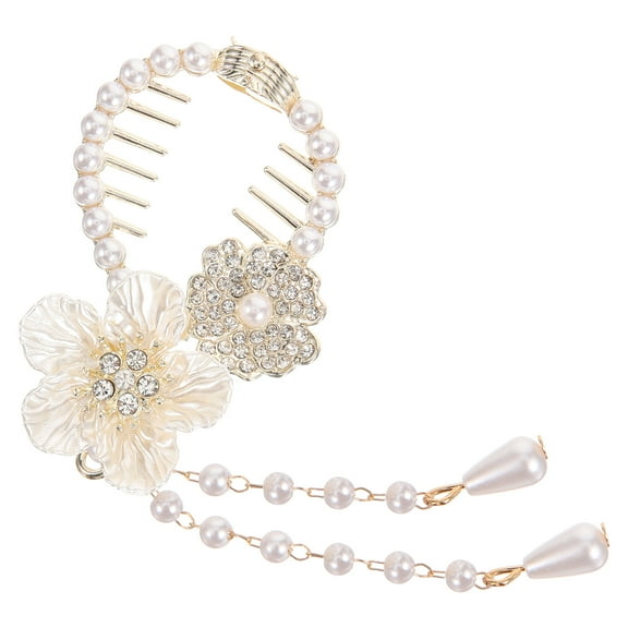 Soimiss Ponytail Hairpin Hair Bun Holder for Women in Various Hairstyles 1Pcs