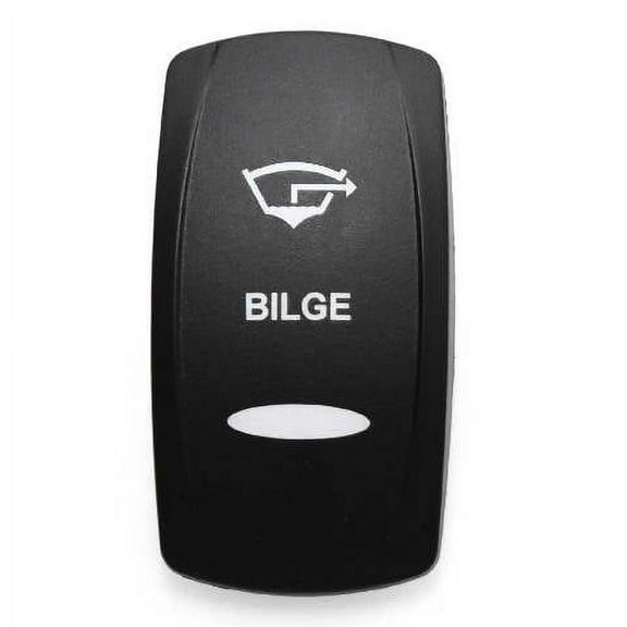 Boat Rocker Switch Cover | Bilge Actuator Black White