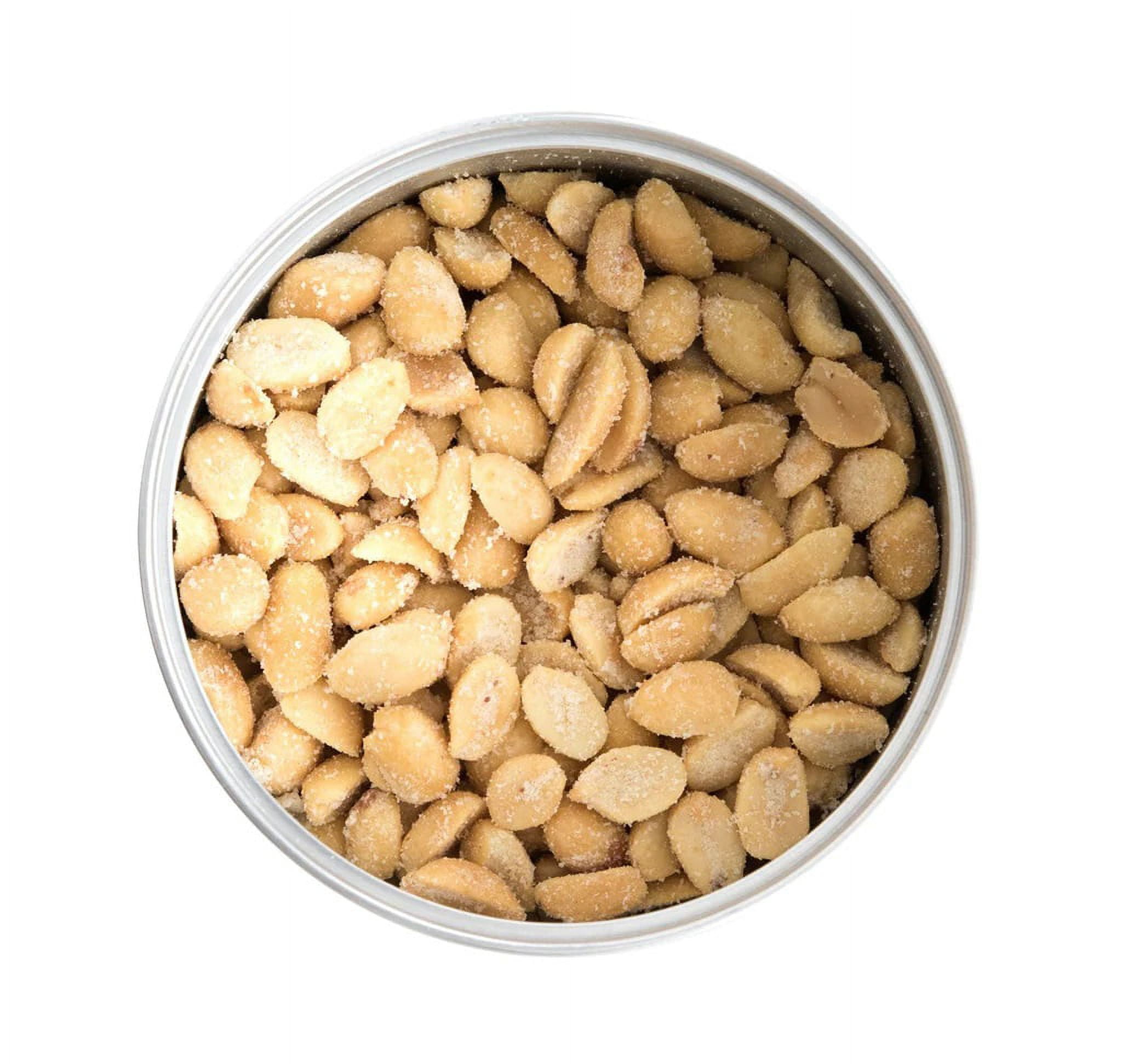 (4 pack) Dee's Nuts Peanuts, Banana Pudding Flavor, 10 oz. Canister