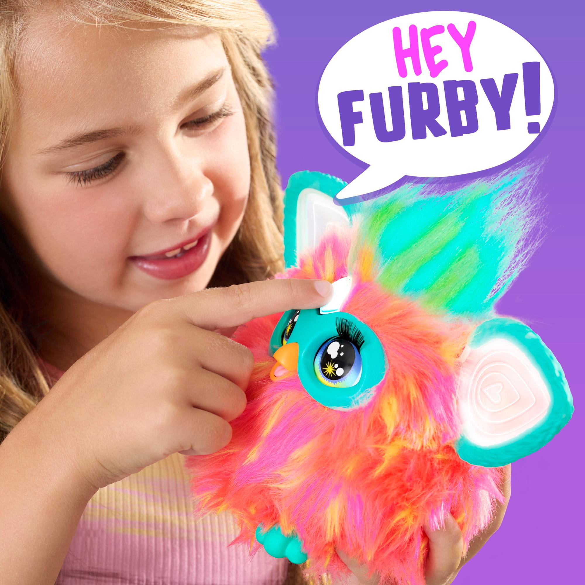 Furby Violet, 15 accessoires de mode, jouets interactifs en