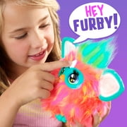 Furby Coral Plush Toy, Voice Activated, 15 Fashion Accessories, Interactive Toys, Ages 6+