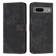 thumbnail image 2 of Wallet Case for Google Pixel 7, Premium PU Leather Flip Case Card Slots Holder, Luxury Kickstand Function Book Folding Folio Cover with Wrist Strap for Google Pixel 7, Black, 2 of 12