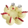thumbnail image 2 of AMERTEER Cute Chicken Candle Holder，Holder Storage Desktop Ornament  for Small LED Flameless Tea Lights，Perfect Rustic Decor, 2 of 10