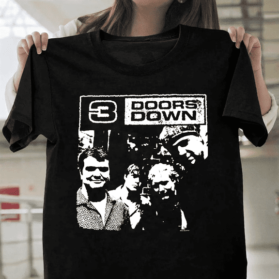 Vintage 3 Doors Down Rock Band Concert Tour Music Fan Apparel Unisex T-Shirt, up to size 3XL.