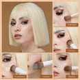 thumbnail image 3 of 2026 Makeup Brushes 14Pcs Makeup Brush Set Premium Synthetic Powder Foundation Contour Blush Concealer Eye Shadow Blending Liner Make Up Brush Kit Lig, 3 of 5