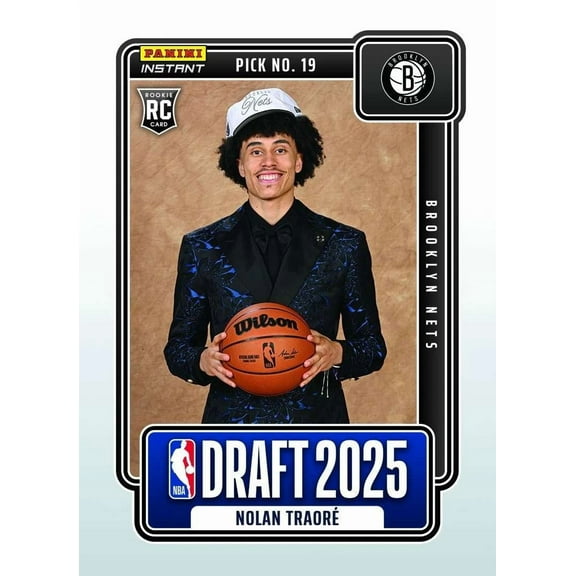 2025-26 Instant Draft Night Basketball Nolan Traore NBADN-19 [Rookie]