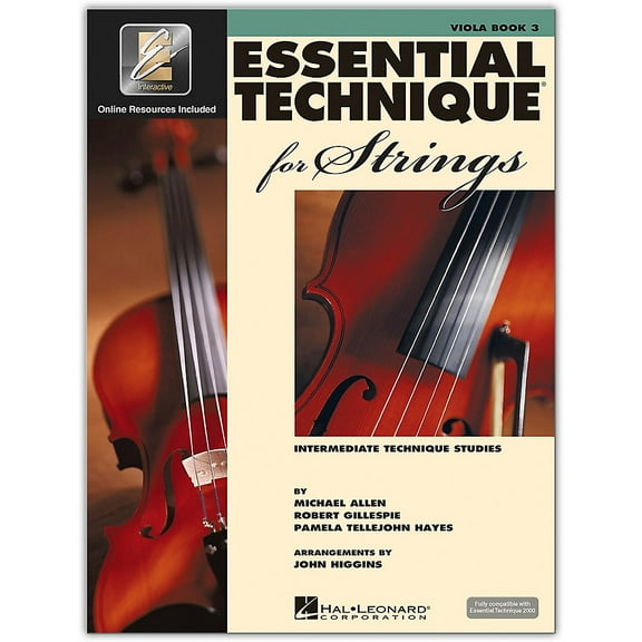 Essential Technique for Strings - Viola 3 Book/Online Audio