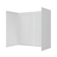 thumbnail image 5 of Streamline DSH-1160-109 32 in. L x 60 in. W x 55 in. H 4-Piece Glue-Up Alcove Bathtub Wall Surround in White Tile Finish, 5 of 11