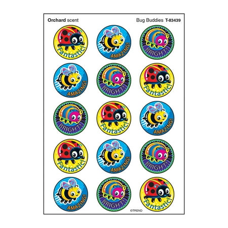UPC: 0078628834390 | Trend Enterprises Inc. T-83439 Bug Buddies Stinky Stickers Large