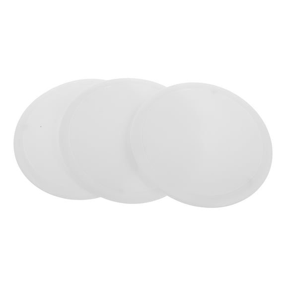 Homoyoyo White Plastic Fan Cover Replacement Set, 3 Pieces, and Easy to Install, Compatible with Various Fan Models