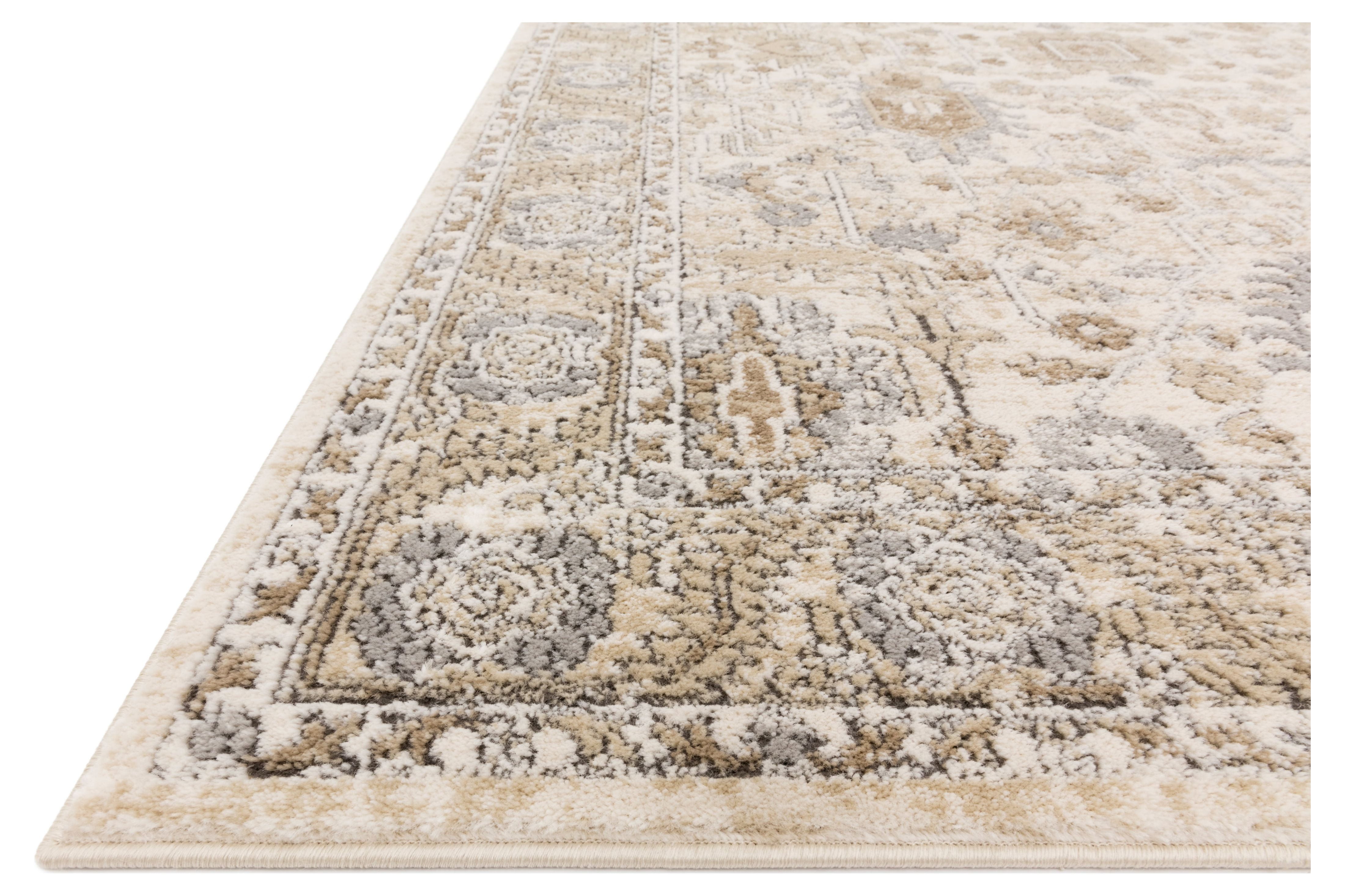 Loloi Teagan Ivory / Sand 7'-11" x 10'-6" Area Rug