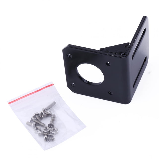 Alloy Steel Stepper Motor Bracket Stepper Motor Mounting Bracket For 42mm Nema 17 Geared Stepper Motor With Mounting Screws