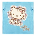 thumbnail image 2 of Playera Para Niña Sanrio Hello Kitty Cuello Redondo Manga Corta Talla 10 Azul Cielo, 2 of 2