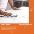thumbnail image 2 of E-Cloth Kitchen Cleaning Kit, Premium Microfiber Cleaning Cloth with Scrubber, Ideal Cleaning Supplies for Kitchen Sinks and Dish Scrubber, 100 Wash Guarantee, 2 Cloth Set, 2 of 8