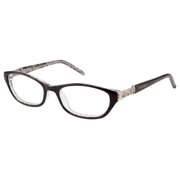 ELLEN TRACY Eyeglasses LONDON Black 48MM